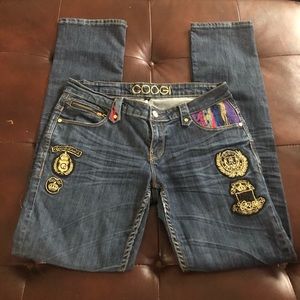 Women’s Coogi Elegance Jean Denim Embroidered